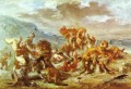 chasse au lion Eugène Delacroix